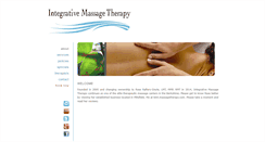 Desktop Screenshot of integrativemassagegroup.com